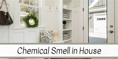 metallic chemical smell in house|weird chemical smell in house.